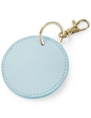 Circular key clip blauw