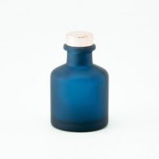 Geurflesje 50ml Met Schroefdop - Frosted blauw