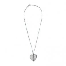 Ketting met Hartvormige Medaillon - 23,5 cm