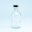 Luxe Fles Transparant Met Dop - 250 Ml